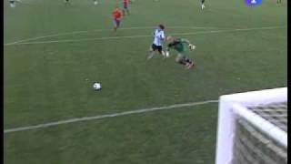 Argentina 4-1 España Resbalón de Pepe Reina y Gol de Tévez 07-09-10