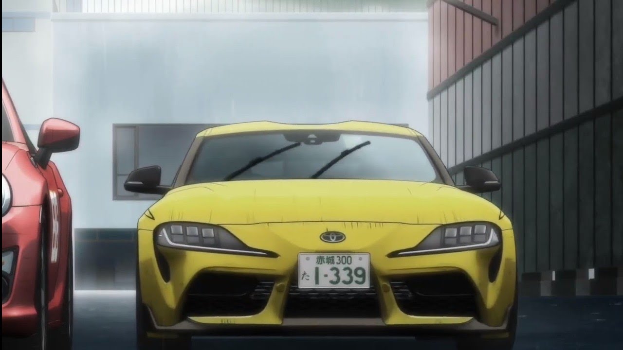 【MF GHOST 2nd Season】Sena Moroboshi appearance (Toyota GR Supra) - YouTube