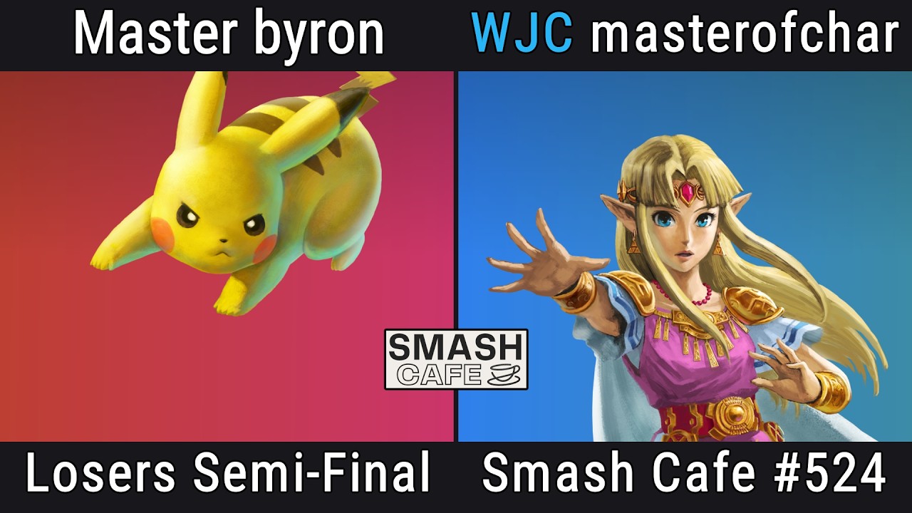 Smash Cafe 524 Losers Semi-Finals - Master byron vs masterofchar
