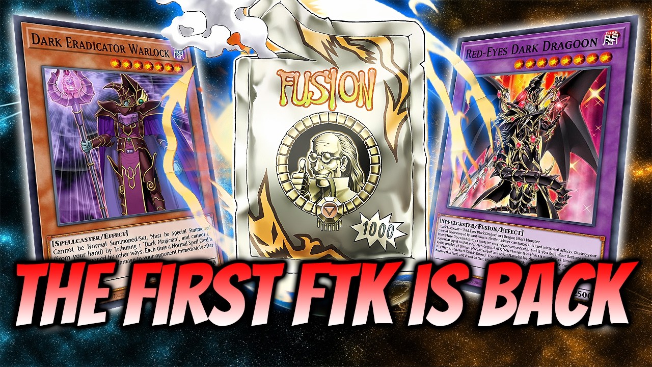 The Oldest FTK with a Dragoon 🔥 Win in Just 1 Turn with Warlock FTK + New DM Supports [Master Duel]