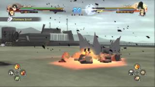 Boruto and Sarada vs Naruto and Sasuke:Round 1
