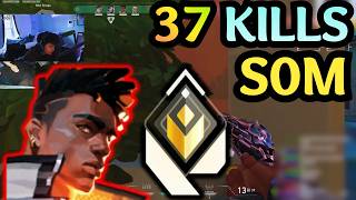 🔥 37 KILLS With PHOENIX — s0m INSANE MVP Loss on Pearl 🔥 Valorant