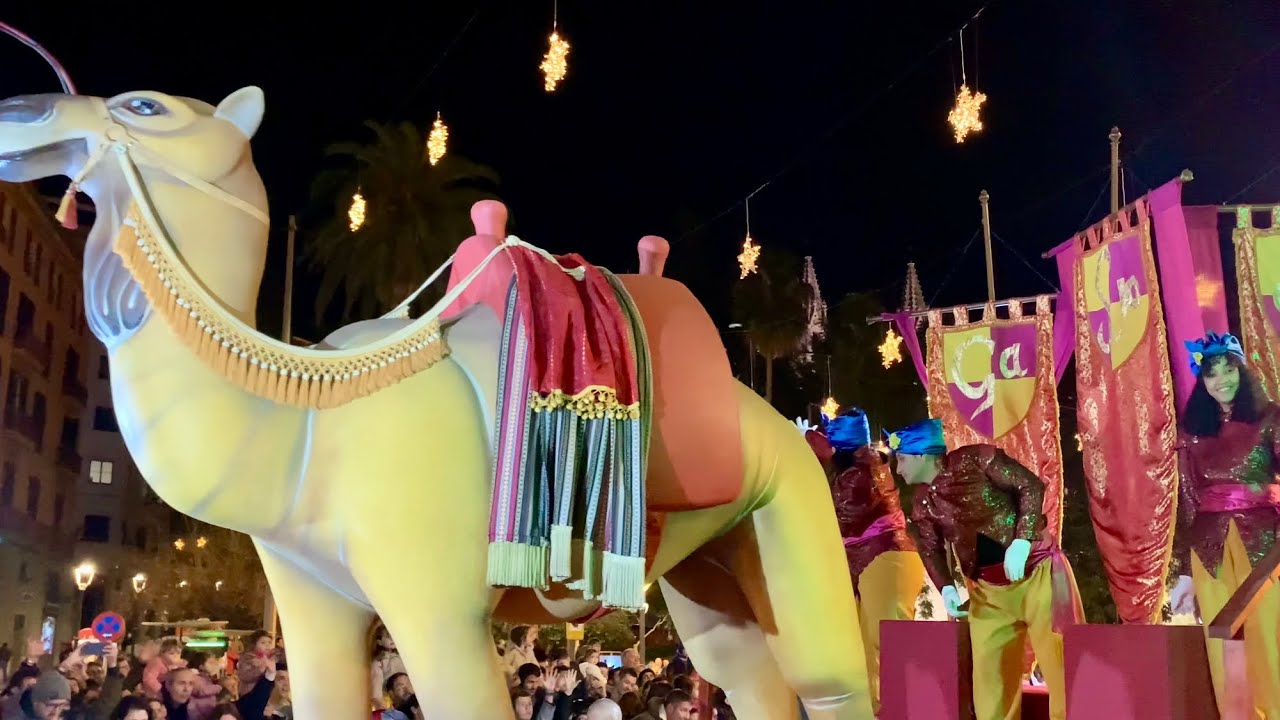 Cabalgata de Reyes Magos 2025 👑Palma Mallorca | Magical Three Kings Parade in Spain/ 4K UHD