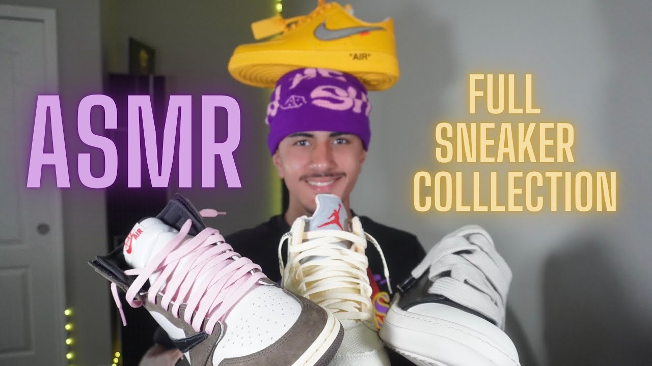 ASMR | NEW 4K CAMERA AND ULTIMATE SNEAKER COLLECTION ASMR VIDEO (AMAZING TINGLES AND VISUALS) ASMR