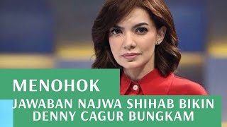 Jawaban Najwa soal Perempuan bikin Denny Cagur Bungkam