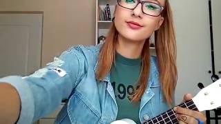 Video thumbnail of "Billie Eilish- Ocean Eyes (Ukulele Cover by Vanesa)"