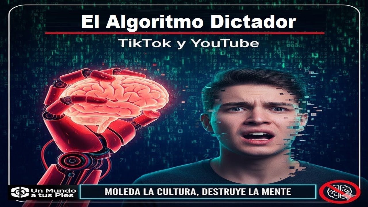 el algorimo Dictador de tiktok y youtube una critica