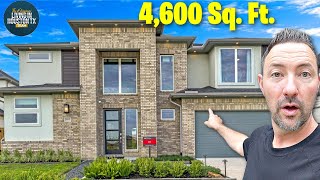 Inside HOUSTON TEXAS Mansions Starting Just over $400,000! [AVALON CYPRESS TEXAS]