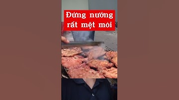 Bếp nướng ngon mà không khói đây ạ