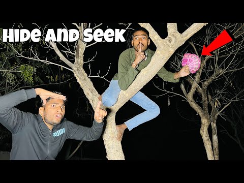 Hide And Seek Part -2 In Night 😳 - रात मे खेल लिया खतरनाक लुखा-छुपी का खेल - Hardest Challenge