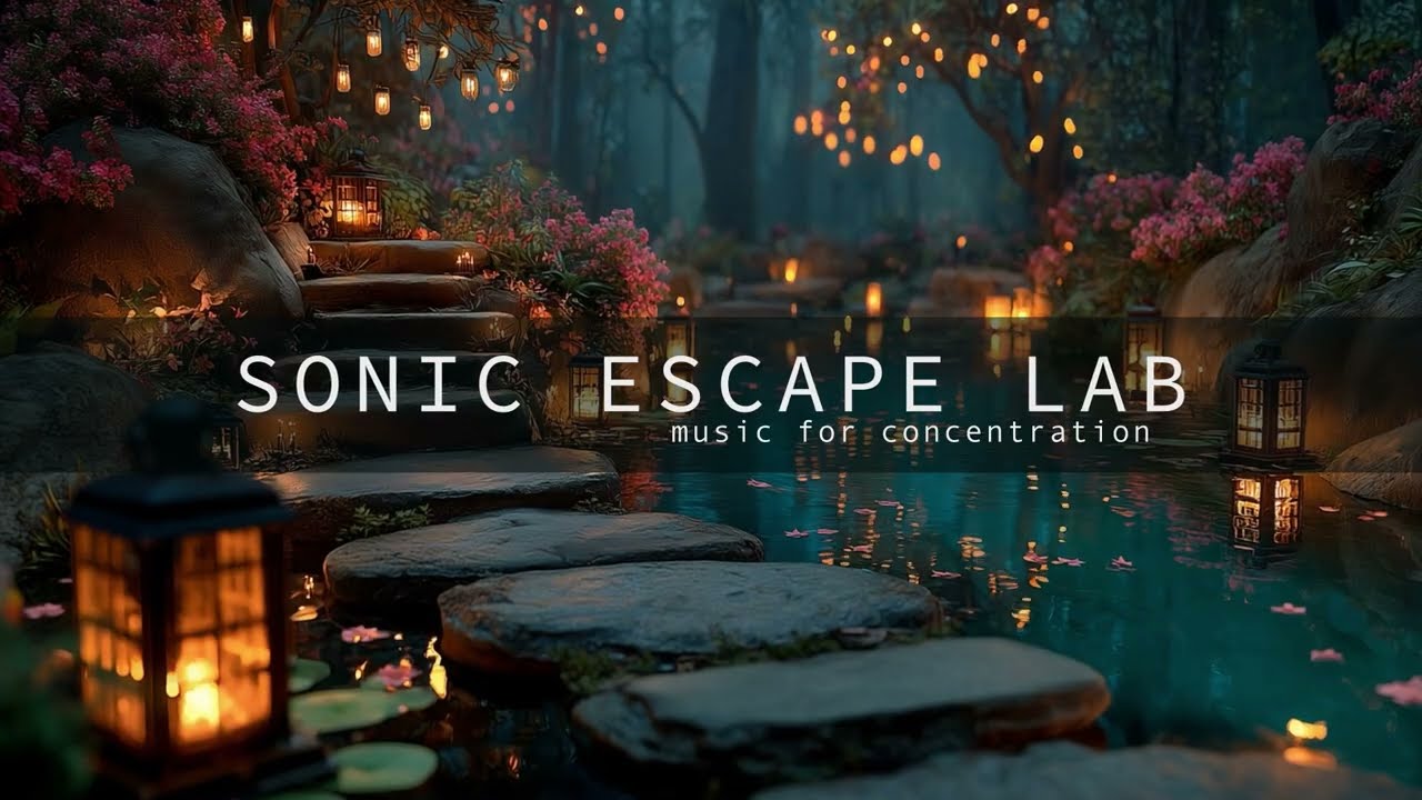 Relaxation Experiment 02  | Meditative Garden - Patient Ambient Tones for Deep Focus