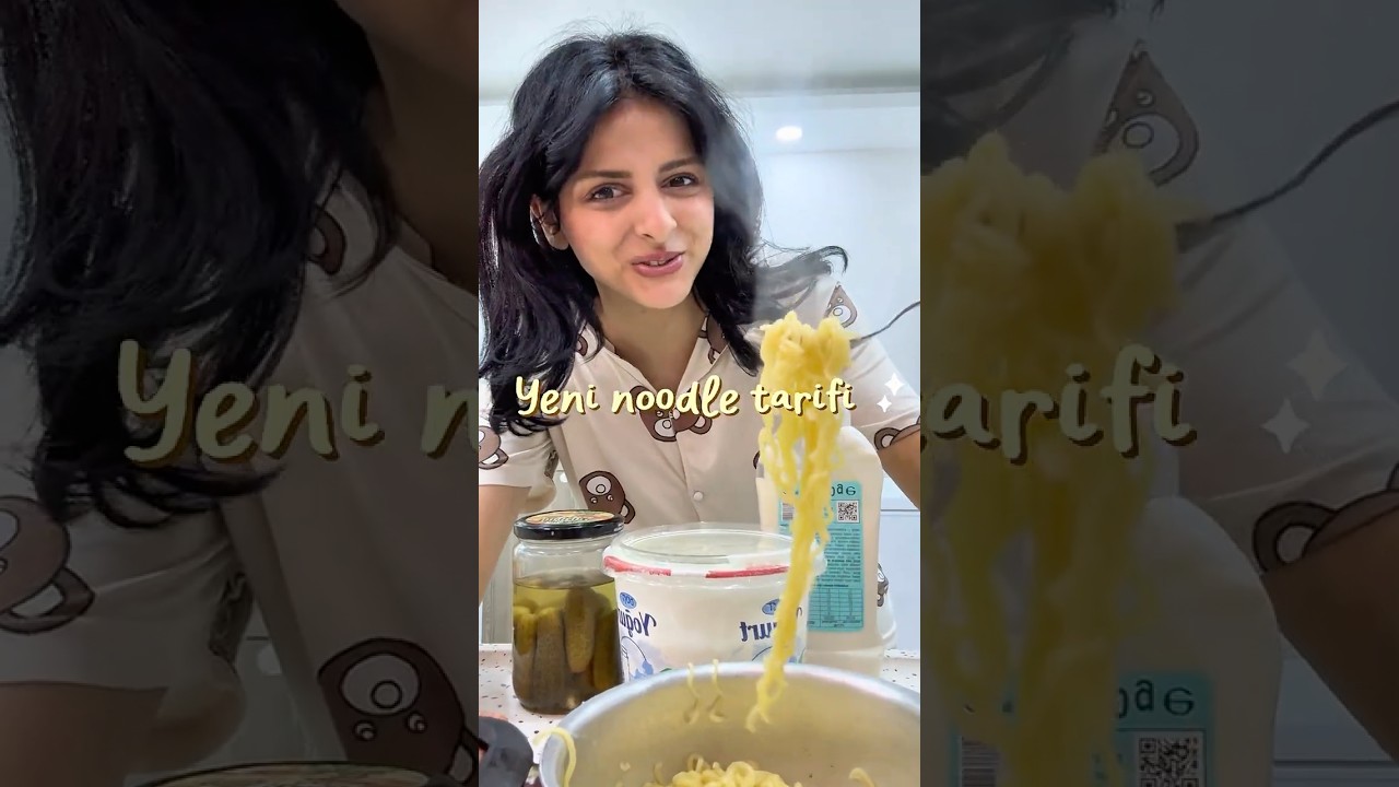 Yeni noodle tarifi deniyoorruuzzz #keşfet #food #tarif #shorts