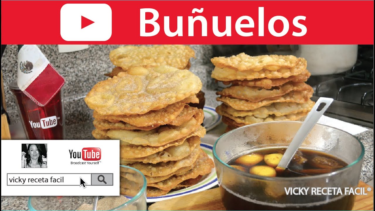 BUÑUELOS ❤️ Vicky Receta Facil
