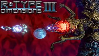 R-TYPE Dimensions III - 2-ALL 1CC (Normal & Advanced Difficulty) Type 3