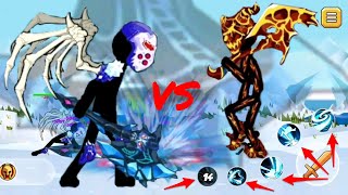 STICKMAN LEGACY: GIANT WAR | Boss BARBARIAN max level 90 Full Skill. @mobilegame632 screenshot 4