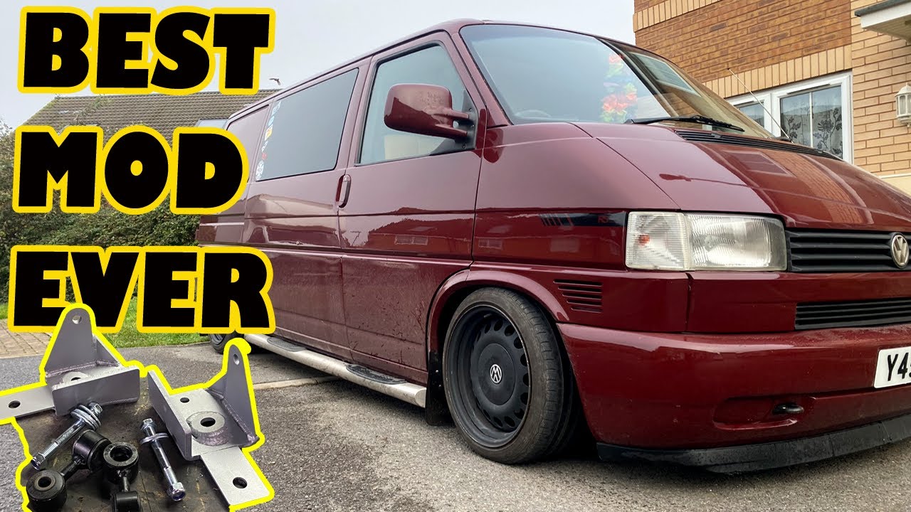 BEST SUSPENSION MOD EVER FOR VW T4 