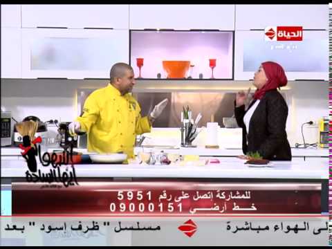 إنتبهوا أيها السادة الشيف حسن اللي بيجي على هالة فاخر ليلته مش فايته وترد هالة فاخر ربنا