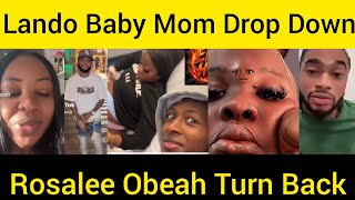 Rosalee Say akeem is her Hero  Swisslee Ex Say him a liad Lando Baby Mother breakdown on live