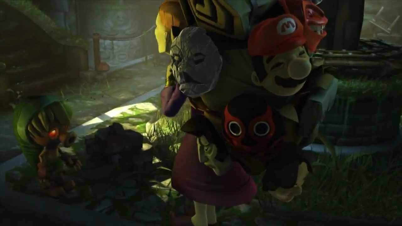 Zelda Majora's Mask Trailer WII U E3 2012 Zelda Majoras mask remake HD