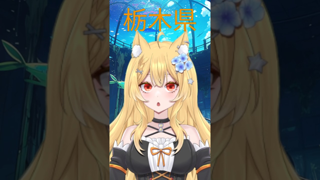 栃木県の観光地とか教えて! #shorts #夕涼伊月 #vtuber #新人vtuber