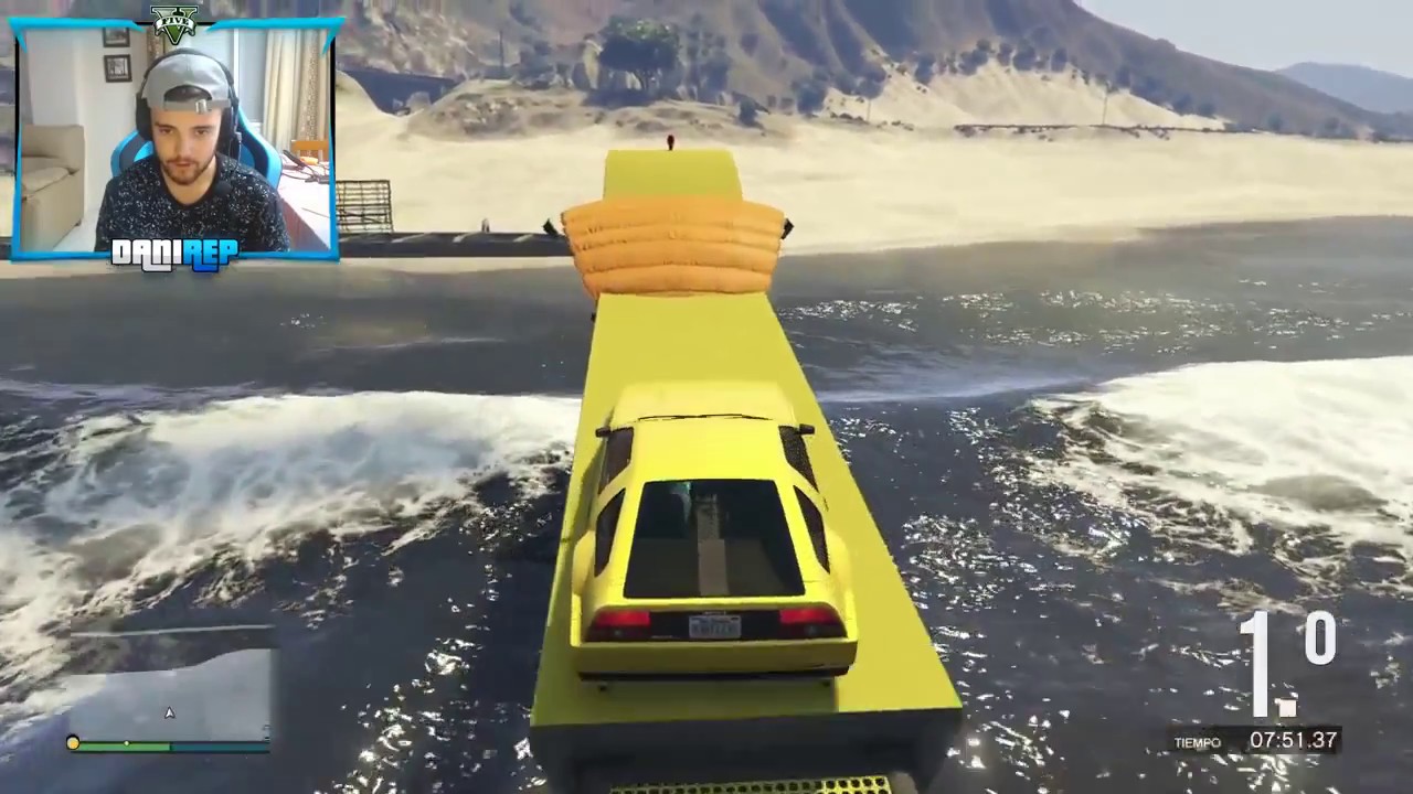 ТРЮКИ   CARRERA GTA V ONLINE - GTA 5 ONLINE