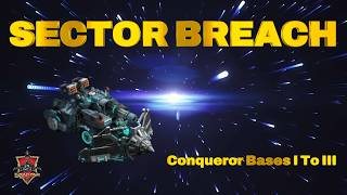 War Commander: Sector Breach Conqueror Bases I To III Free Repair