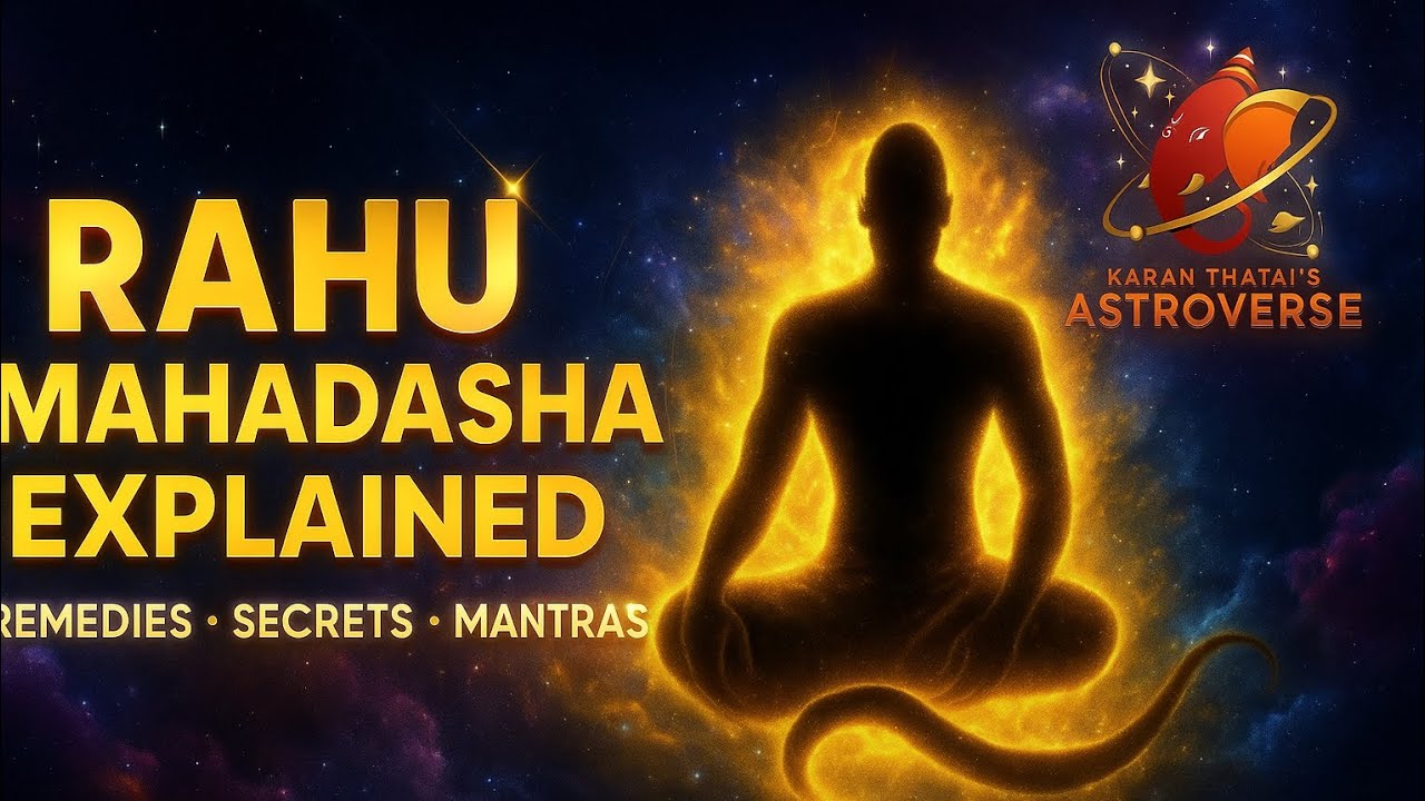 Rahu Mahadasha Explained | Effects, Remedies & Secrets | Karan Thatai’s Astroverse