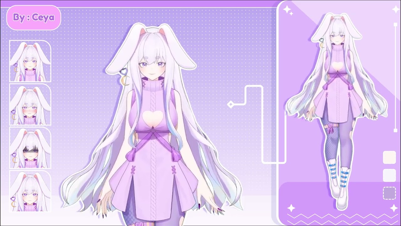 [ Live2D Showcase ] - Rabbit Vtuber