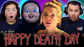 HAPPY DEATH DAY (2017) Movie Reaction!! First Time Watching | Jessica Rothe | Blumhouse