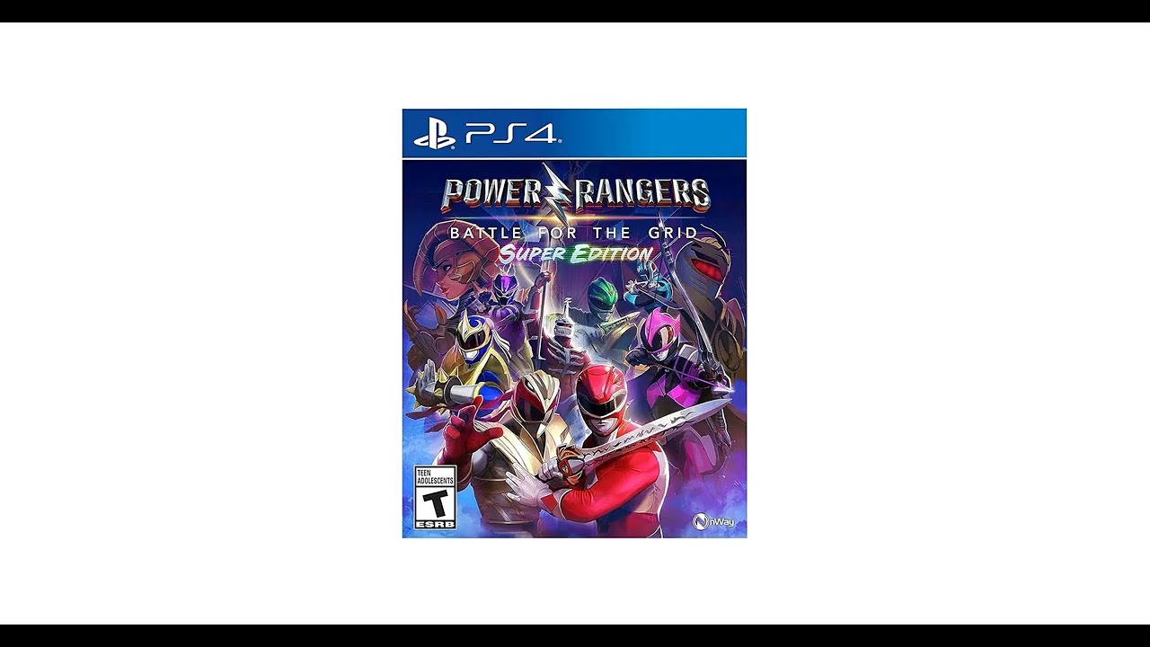 Jeu Power Rangers Battle For The Grid PS4 - Neuf Sous Blister - Version PlayStation 4