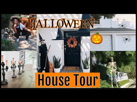 HUGE Fall home decor haul// Halloween house tour!