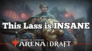 This Lass is INSANE | Top 8 Mythic | The Brothers' War Draft | MTG Arena | Twitch Replay screenshot 4