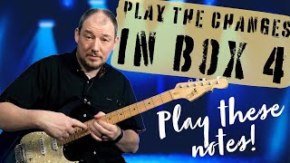 Playing the Changes in Box 4 over a Slow Blues in G | Intermediate Blues Guitar Lesson