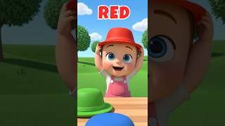 Learn Colors with Baby 🟢🔴🔵🟡 | Cartoon for Kids | Nursery Rhymes & Kids Songs #shorts #cartoon #baby