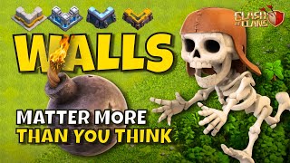 Walls Matter More Than You Think in CLASH OF CLANS