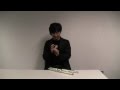 2009楽器フェア #07 フルーティスト・多久潤一朗 控室Version