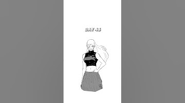 This is my 50 days recap#art #practice#drawing #manga #shorts #invincible #fyp#jjk #bleach#dandadan