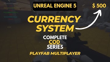 Currency System + Inventory Setup with Playfab || Complete Call of Duty Series || Unreal Engine 5