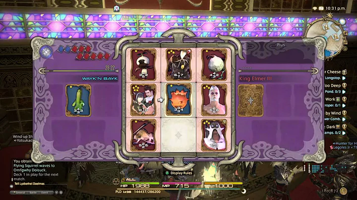 Triple Triad: Defeating King Elmer III w/ Starter ...