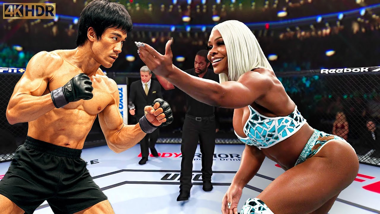 TRUE Bruce Lee vs. Jade Cargill WWE REMATCH | EA Sports UFC 5