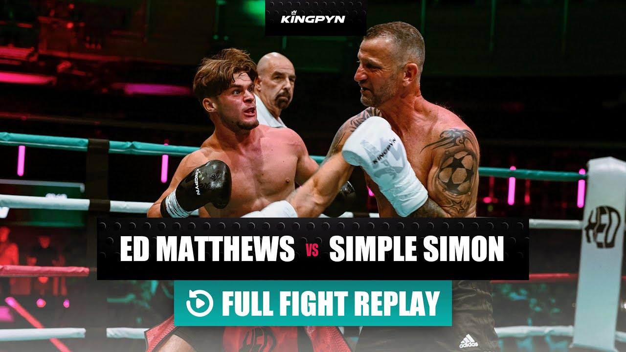 Ed Matthews Vs Simple Simon Official Full Fight Kingpyn Boxing