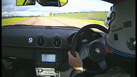 Porsche Cayman at Thruxton onboard with Ollie Hancock.MPG