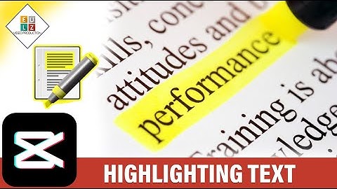 Highlight Text Tutorial in Capcut | #capcut #highlights #tutorial
