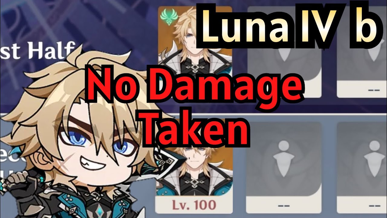 【原神】Ver.Luna IV b 螺旋12層 魔導(水)ファルカ両単騎 星9クリア / Ver.Luna IV b Spiral Abyss Floor 12 Varka Solo ☆9 Stars