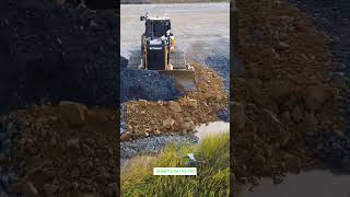 SHANTUI DH17c3 PRO Pushing Stone Rocks #shorts3709