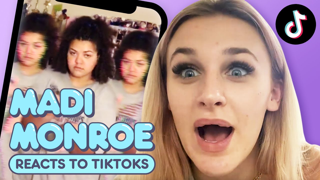 MADI MONROE Reacts to TikToks From Her Fans | TikTok Reacts