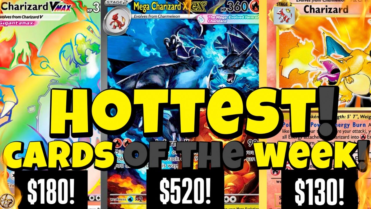 RETURN of the ZARD! - HOTTEST POKÉMON CARDS of the WEEK!