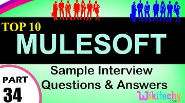 MULESOFT Top Most important interview questions and answers for freshers / experienced videos