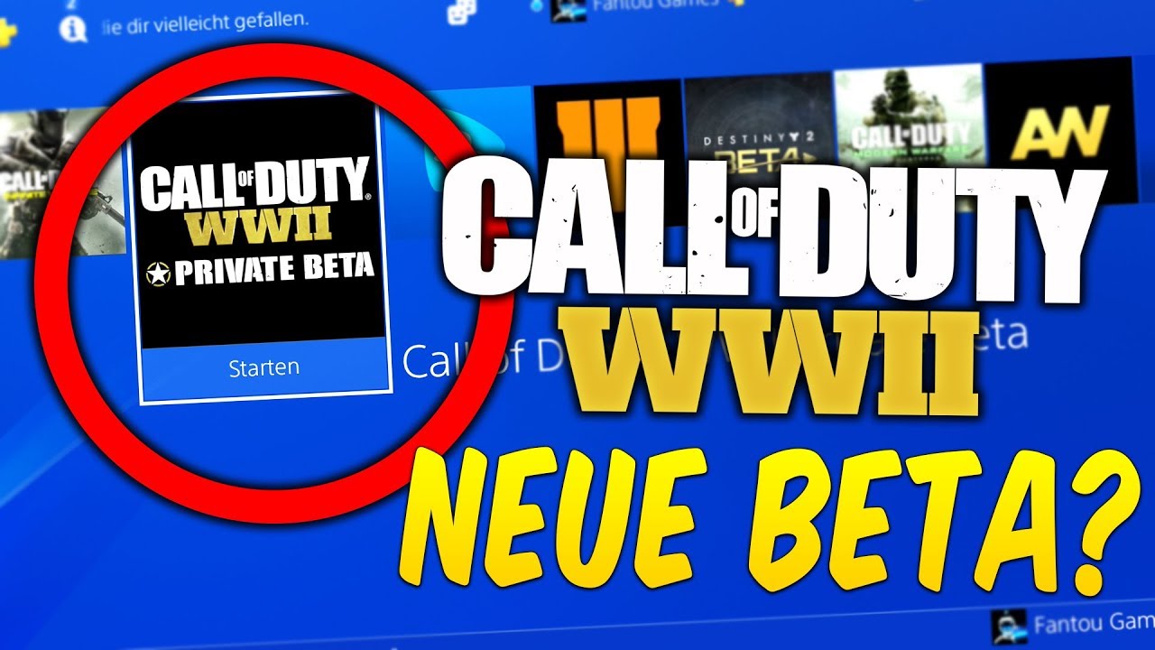 Weiteres BETA WOCHENENDE?! | Call of Duty: WWII