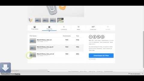 Download file from Thingiverse